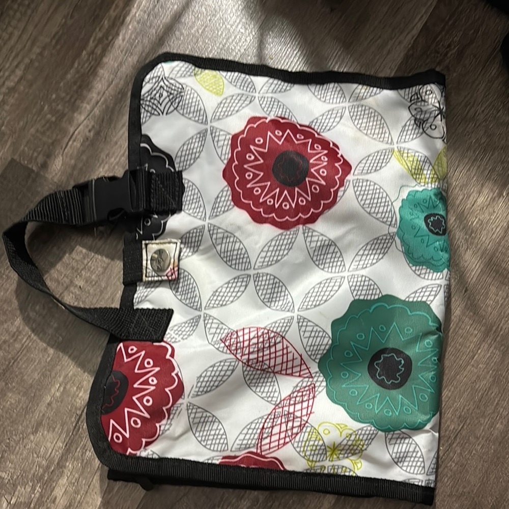 Floral Patterned Tote Bag